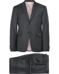 Thom Browne Charcoal Wool Suit