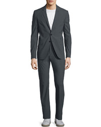 CNC Costume National Costume National Slim Fit Two Piece Suit Smoke Gray