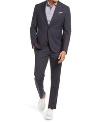 Ted Baker London Fit Microcheck Wool Suit