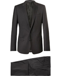 Dolce & Gabbana Grey Martini Slim Fit Virgin Wool Blend Suit