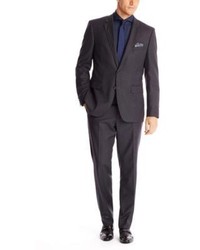 Hugo Boss Keysshaft Regular Fit Super 100 Italian Virgin Wool Suit