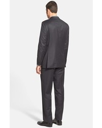 BOSS Pasolinimovie Classic Fit Charcoal Wool Suit