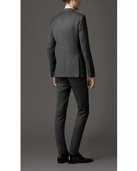Burberry Slim Fit Travel Tailoring Wool Birdseye Suit