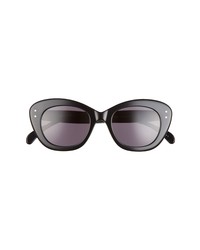 Alaia 49mm Cat Eye Sunglasses In Black At Nordstrom
