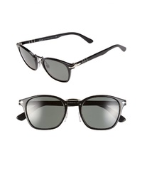 Persol 51mm Polarized Retro Sunglasses  