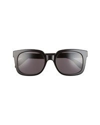Alexander McQueen 53mm Rectangular Sunglasses In Black At Nordstrom