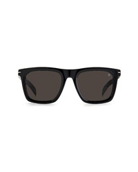 David Beckham Eyewear 53mm Rectangular Sunglasses