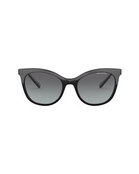 AX Armani Exchange 54mm Gradient Cat Eye Sunglasses