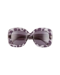 Alaia 54mm Oversize Square Sunglasses In Grey At Nordstrom