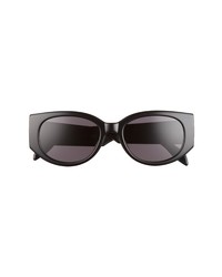 Alexander McQueen 54mm Rectangular Sunglasses In Black At Nordstrom