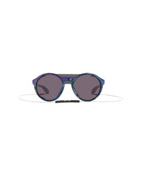 Oakley 54mm Round Sunglasses In Shift Spinprizm Grey At Nordstrom