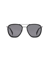 rag & bone 54mm Square Sunglasses In Black Gray At Nordstrom