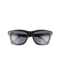 Burberry 55mm Polarized Rectangular Sunglasses
