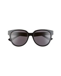 Gucci 55mm Rounded Square Sunglasses