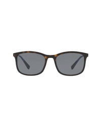 Prada Linea Rossa 56mm Polarized Rectangle Sunglasses