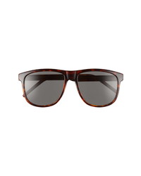 Saint Laurent 56mm Rectangle Sunglasses