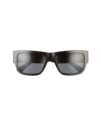 Versace 56mm Rectangle Sunglasses