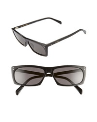 Celine 57mm Rectangle Sunglasses