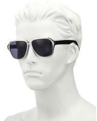 Alexander McQueen 58mm Square Pilot Sunglasses