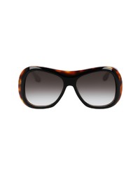 Victoria Beckham 59mm Shield Sunglasses