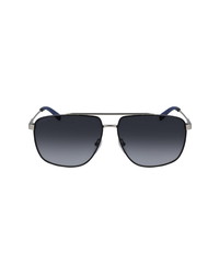 Salvatore Ferragamo 60mm Gradient Navigator Sunglasses