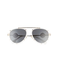 Versace 61mm Pilot Sunglasses