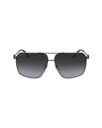 Salvatore Ferragamo 62mm Oversize Gradient Navigator Sunglasses