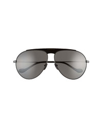 Gucci 65mm Oversize Aviator Sunglasses