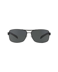 Prada Sport 65mm Oversize Rectangle Sunglasses