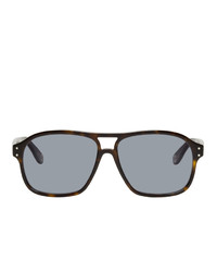 Gucci And Grey Aviator Sunglasses