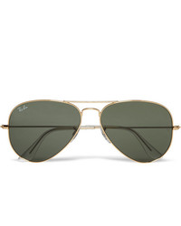 Ray-Ban Aviator Gold Tone Sunglasses