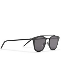Saint Laurent Aviator Style Metal Sunglasses
