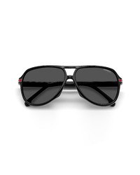 Carrera Eyewear Aviator Sunglasses In Black Grey At Nordstrom