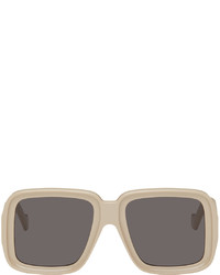 Loewe Beige Thin Dive Sunglasses