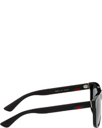 Gucci Black 58 Sunglasses