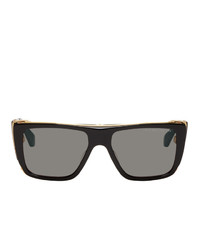 Dita Black And Gold Souliner One Sunglasses