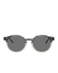 Thierry Lasry Black And Grey Silently Sunglasses
