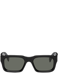 RetroSuperFuture Black Augusto Rectangular Sunglasses