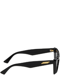 Bottega Veneta Black Cat Eye Sunglasses