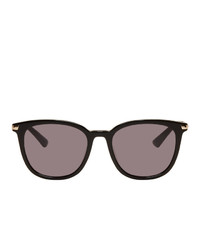 McQ Alexander McQueen Black Discord Sunglasses