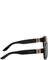 Givenchy Black Gv Hinge Aviator Sunglasses