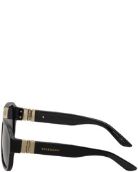 Givenchy Black Gv Hinge Aviator Sunglasses