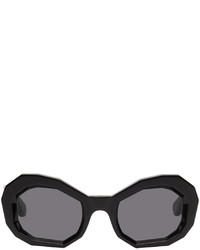 Amiri Black Honeycomb Sunglasses