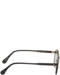 Oliver Peoples Black Matte Bouffi Sunglasses