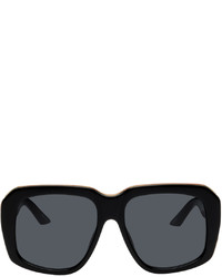 Casablanca Black Oversized Sunglasses
