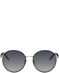 Kenzo Black Round Sunglasses
