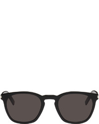 Saint Laurent Black Round Sunglasses