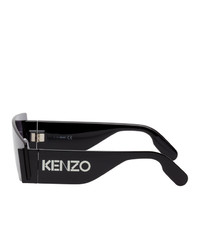 Kenzo Black Shield Sunglasses