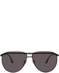 Balenciaga Black Shiny Bb0140s Sunglasses
