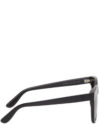 Saint Laurent Black Sl M24k Square Sunglasses